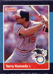 1988 Donruss All-Stars Baseball Cards  009      Terry Kennedy